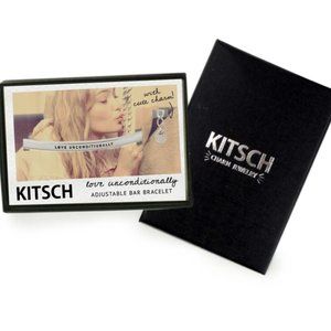 Kitsch "Love Unconditionally" Bar Bracelet